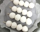 フライパンで超簡単♪こんがりみたらし団子作り方2写真