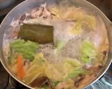 簡単シンプルに「がごめ白菜チキンポン酢」作り方3写真