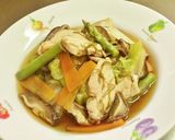 簡単シンプルに「がごめ白菜チキンポン酢」作り方4写真