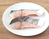 鰆と春キャベツのレンジ蒸し作り方1写真