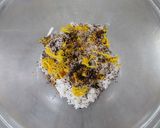 食用菊とゆかりの混ぜごはん作り方3写真