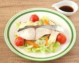 鰆と春キャベツのレンジ蒸し作り方5写真