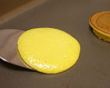 残った栗きんとんで♪簡単ミニどら焼き作り方4写真