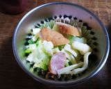 米粉と大豆粉ﾍﾞｰｺﾝｴｯｸﾞﾏﾌｨﾝ。作り方2写真