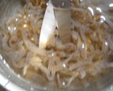 カリフラワーとこんにゃくの焼肉タレ炒め作り方2写真