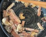 【椎茸】ベーコンのパングラタン作り方3写真