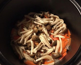 しめじと人参だけの炊き込みご飯作り方5写真