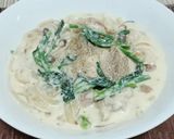 超簡単！鶏もも肉とほうれん草のクリーム煮作り方9写真