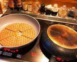 幸せのオーツ&プロテインパンケーキ作り方3写真