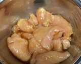 定番調味料de〜鶏むね肉の香味炒め作り方1写真