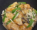 定番調味料de〜鶏むね肉の香味炒め作り方8写真