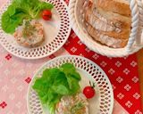 帆立とサーモンのタルタル作り方8写真