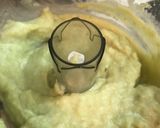 ロマネスコのかたーい茎と葉の部分でフムス作り方3写真