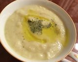 ロマネスコのかたーい茎と葉の部分でフムス作り方6写真