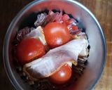 米粉と大豆粉ﾍﾞｰｺﾝｴｯｸﾞﾏﾌｨﾝ。作り方5写真