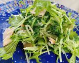 水菜とベーコンの辛子マヨネーズ和え♡簡単作り方6写真