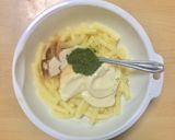 超簡単☆激うま！マヨ青のりマカロニサラダ作り方2写真