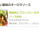 鶏胸肉とブロッコリーのオーロラソース炒め作り方12写真