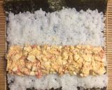 超簡単☆旨味堪能！カニかまたまご海苔巻き作り方3写真