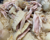 もっちり里芋と手羽中の炊き込みご飯作り方5写真