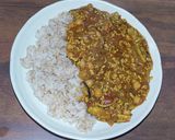 大豆肉とひよこ豆のキーマカレー作り方8写真