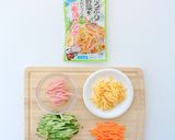 たっぷり野菜でつくる！中華風 春雨サラダ作り方2写真