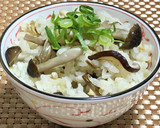 たっぷりきのこの炊き込みご飯作り方6写真