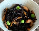 生ひじきの煮物作り方10写真
