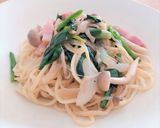 ほうれん草とベーコンの和風パスタ作り方10写真