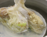 包丁不使用防災食！ポリ袋でさば缶卵とじ作り方3写真