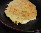 .卵不使用！納豆入りお好み焼き風:)作り方5写真