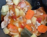 お子様にも♡バタートマトチキンカレー作り方4写真