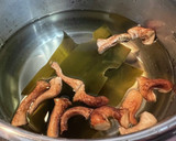 鰻蒲焼きのタレで椎茸&こんぶの佃煮作り方1写真