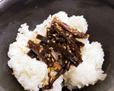 鰻蒲焼きのタレで椎茸&こんぶの佃煮作り方10写真