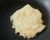 お刺身のつまでアレンジ♪大根もち風ピザ作り方4写真