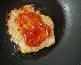 お刺身のつまでアレンジ♪大根もち風ピザ作り方5写真