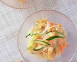 たっぷり野菜でつくる！中華風 春雨サラダ作り方6写真