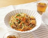 たっぷり野菜でつくる！中華風 春雨サラダ作り方7写真