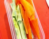 ブロッコリーの茎　厚揚げ豆腐　豚肉巻き作り方2写真