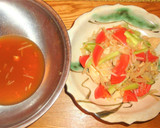 鶏ささみとトマトと胡瓜でさっぱりサラダ作り方2写真