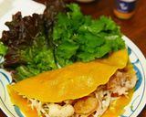 シーフードと豚肉たっぷり★バインセオ作り方9写真