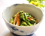 菜の花とちくわのおぬた＊甘めの酢みそで作り方6写真