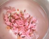 ひな祭りにも♡桜の塩漬け炊き込みご飯作り方2写真