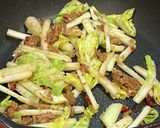 腎臓内科医考案減塩肉味噌白菜炒め作り方8写真