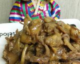 リカちゃん♡ラムと舞茸の焼肉ダレ炒め✡*作り方18写真