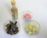新じゃがとめかぶのベーコン炒め作り方1写真