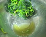 レンジでナムル ほうれん草作り方12写真