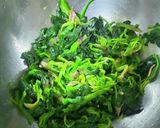 レンジでナムル ほうれん草作り方13写真