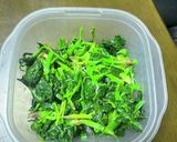 レンジでナムル ほうれん草作り方15写真