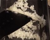 挽肉と玉ねぎのオムレツ作り方2写真